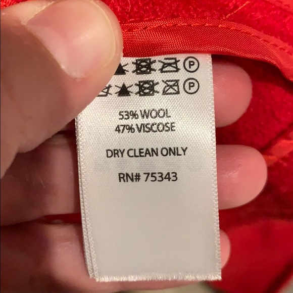 Tahari Boiled Wool Drape Front Coat - Picture 3 of 5